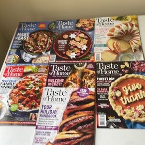 Taste of Home magazine bundle total 7 yr 2020-2023